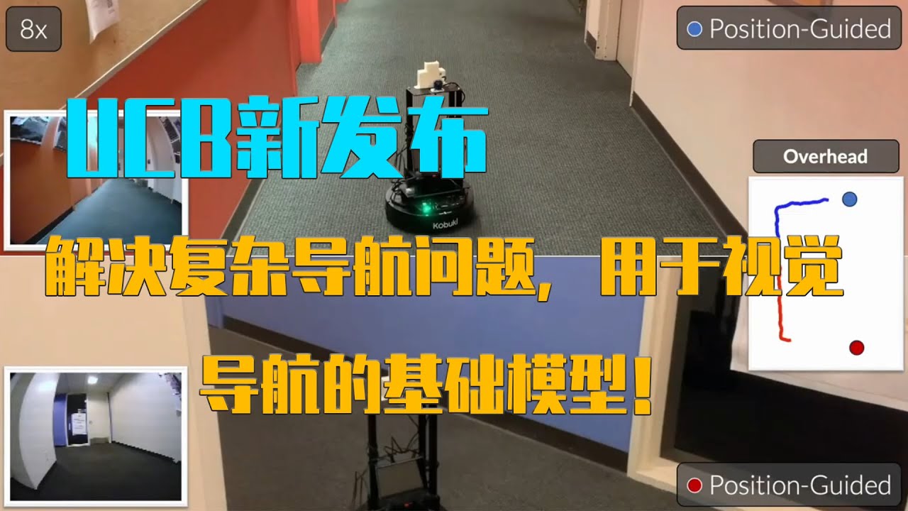 UCB新发布|解决复杂导航问题,用于视觉导航的基础模型! - YouTube