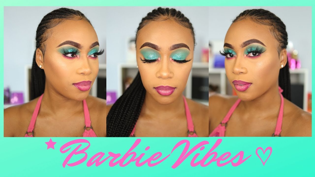 MINT GREEN MAKEUP TUTORIAL! | BARBIE VIBES💗 || Georgian Nicole