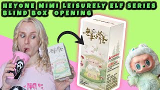 Heyone Mimi Leisurely Elf Series Blind Box Opening & Labubu Outfit Haul