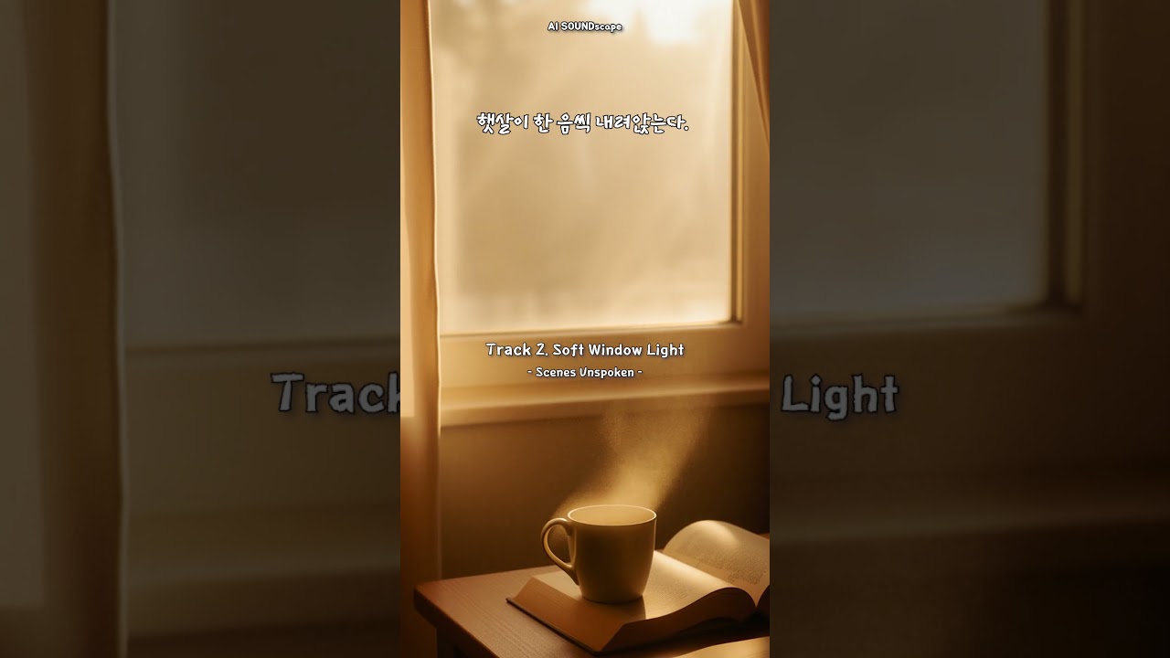 Scenes Unspoken Ep.02 | Soft Window Light (K-AmbientㅣOriginal Lo-Fi BGMㅣSuno AI Music)