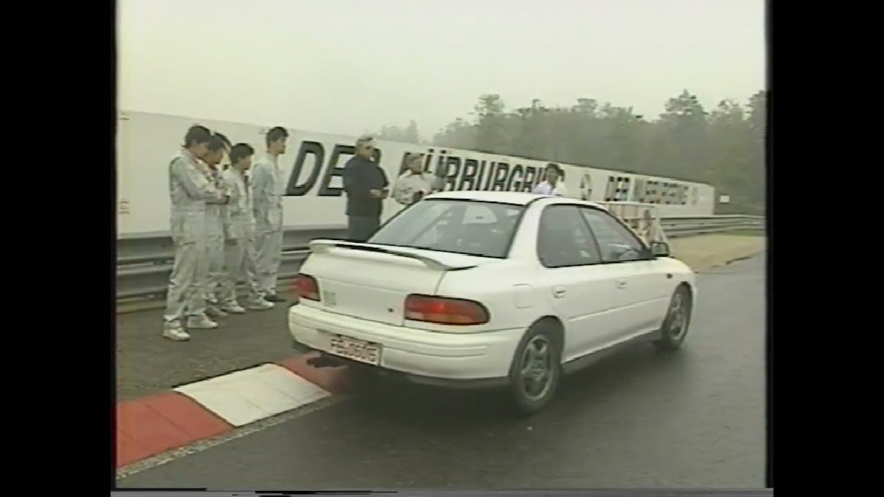 IMPREZA WRX Time Attack in Nurburgring '92