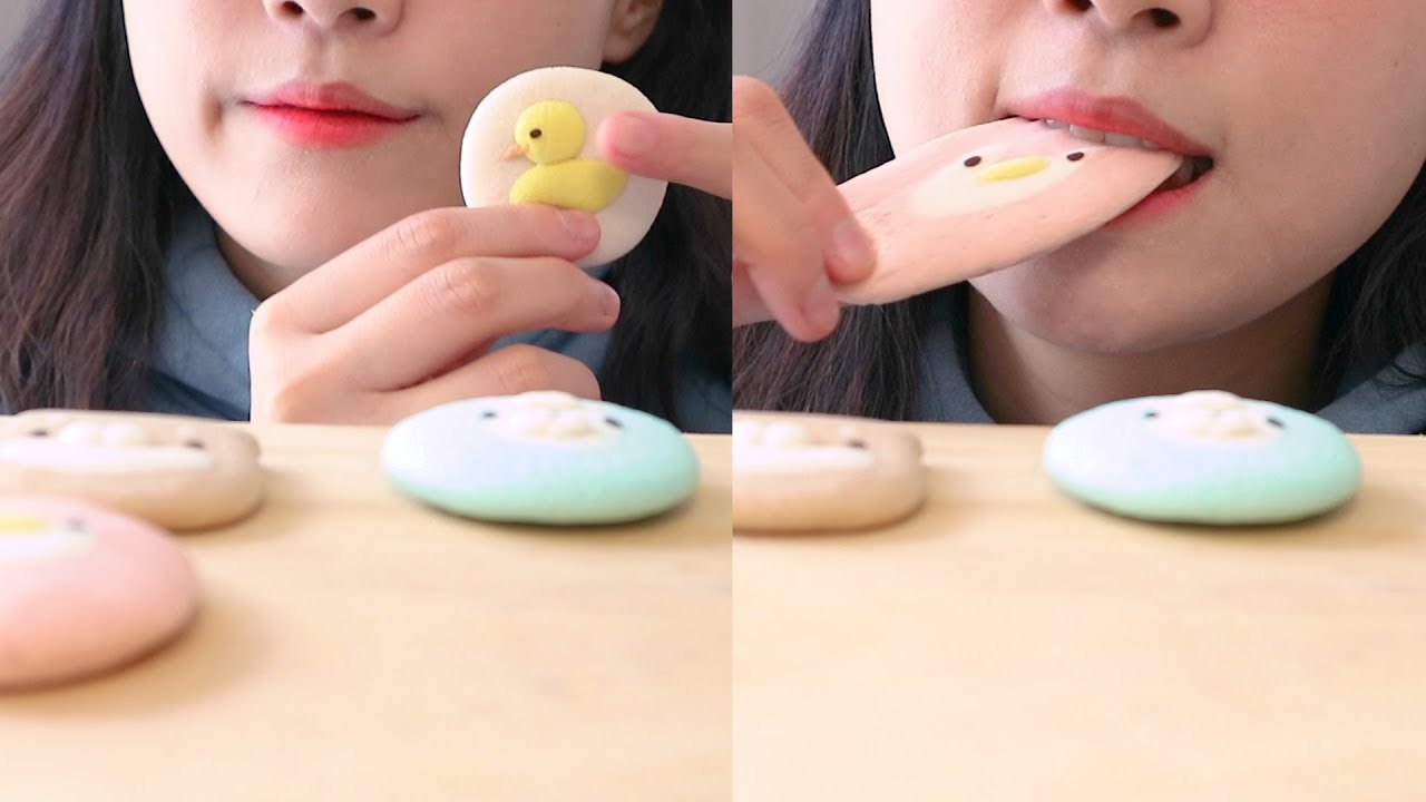 동물 마시멜로우🐼🐰🐹🐱 _ 입만 나오는 리얼사운드 먹방 :D