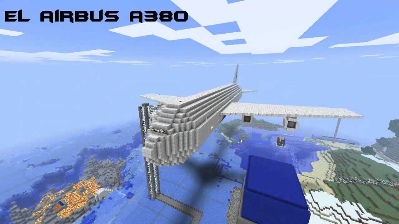 Megaconstrucciones en Minecraft  Episode 2: Airbus A380 