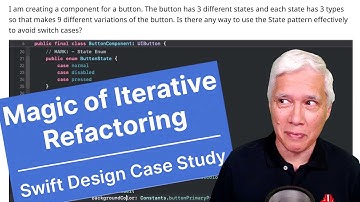See the Magic of Iterative Refactoring: A Swift Case Study