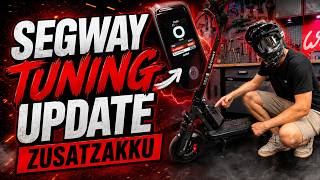 UPDATE! SEGWAY TUNING with EXTERNAL BATTERY