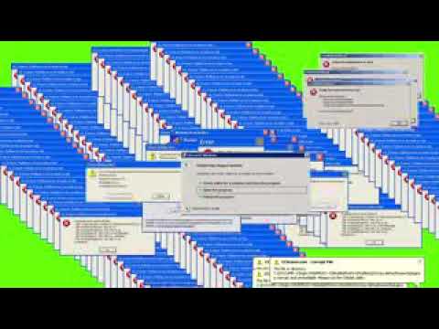 Green Screen Windows XP error