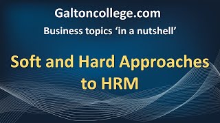 Soft and Hard Approaches to HRM screenshot 5