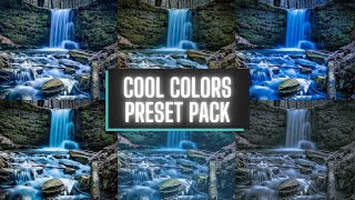 Give Your Photos a Chill Vibe: Cool Blues Lightroom Preset Pack ❄️