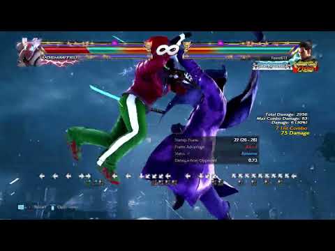 Kazuya Sidestep+2 Devil Form Staple Combos Version 5 Tekken 7 20230221011459