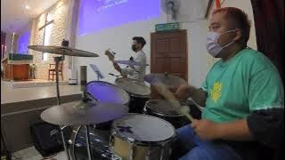 Download lagu Bersuka di dalam Tuhan~Drum Cam Cover @AndreLagok #zoomq2n4k #gospel