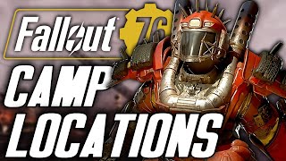 Top 5 Camp Locations in The Ash Heap! | Fallout 76