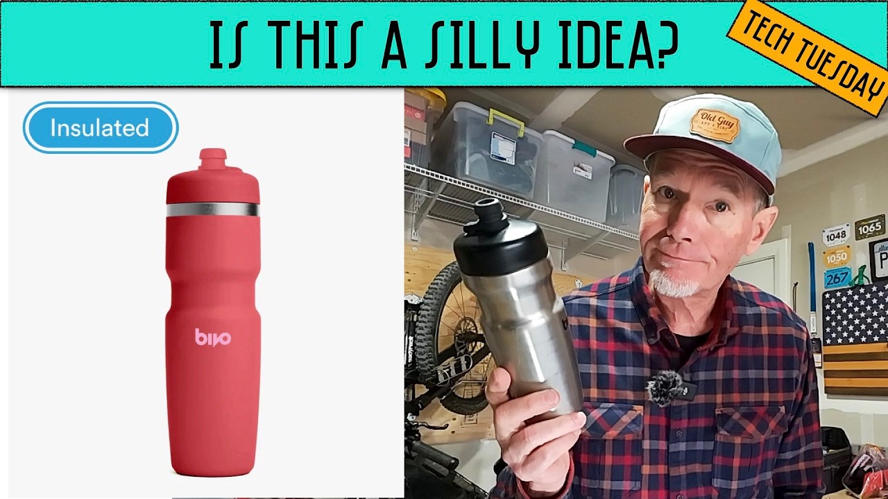 Жизнь с Bivo: глупая ли идея использовать металлическую бутылку для воды на велосипеде?