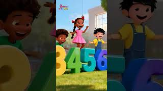 எண்கள் குழந்தை பாடல் (1 முதல் 10 வரை ) - Learn Numbers 1 to 10 | Nursery Rhymes for Kids | shorts