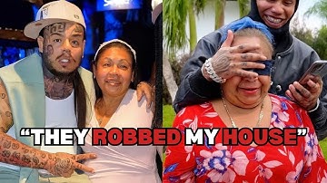 6ix9ine ROBBED While on  Livestream