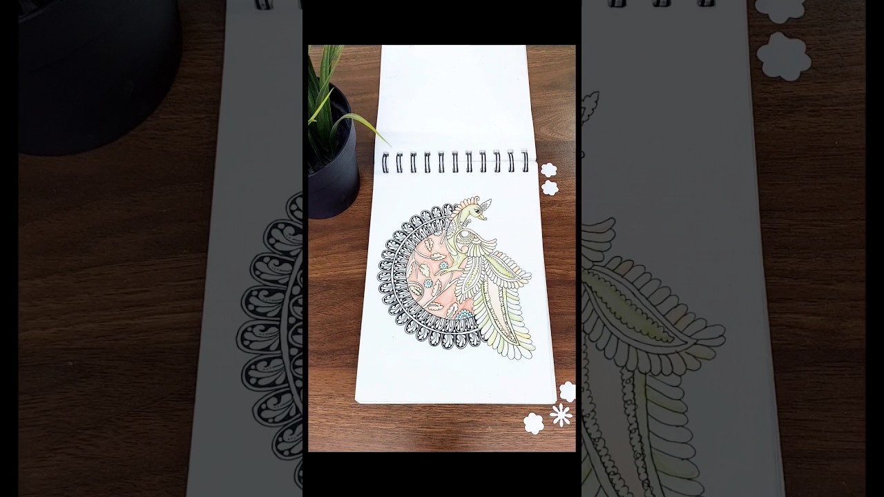 Sketchbook flip through | Part 1 | My Mandala Art Journey | Drawing Compilation ✨️