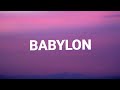 VICTONY Ft PATORANKING - BABYLON LYRICS