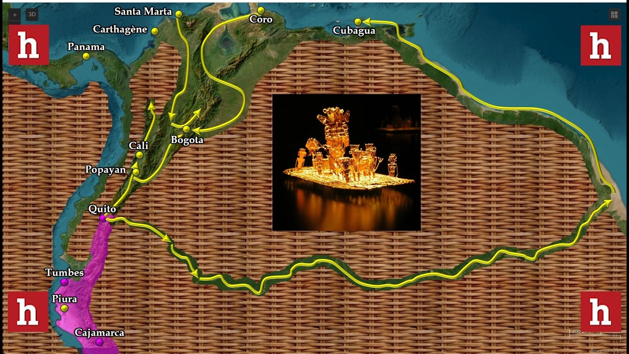 Récit des grandes explorations de l'Histoire du Monde
