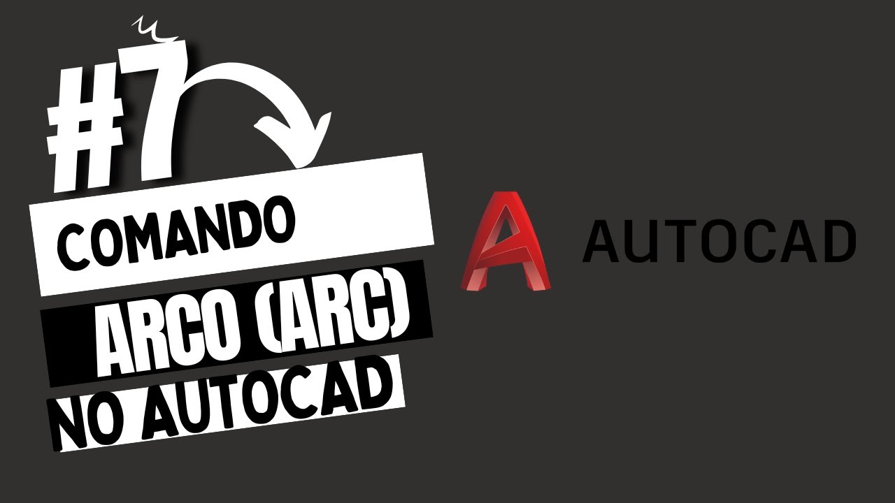 Comando ARC no AUTOCAD inserindo portas - YouTube