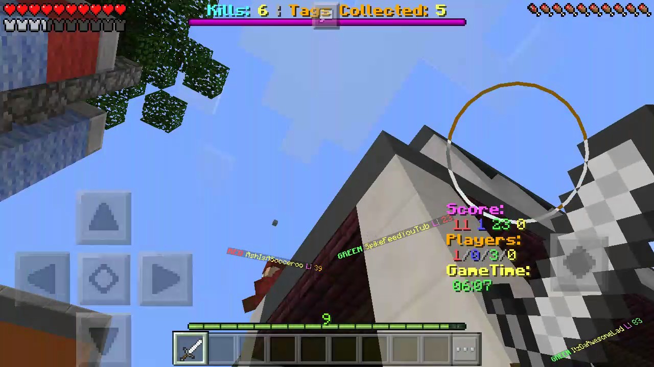 TAG HUNTER NICE TEAMWORK Minecraft PE YouTube