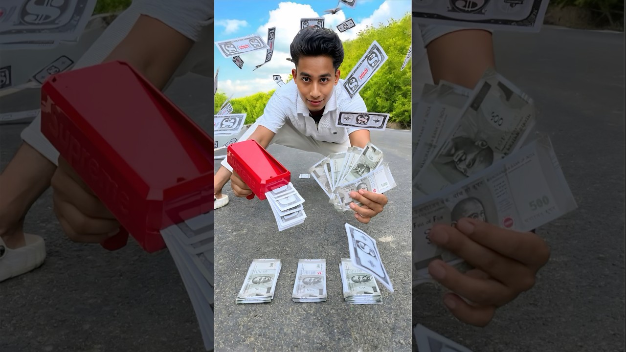 ₹600 Money Gun Unboxing🤑
