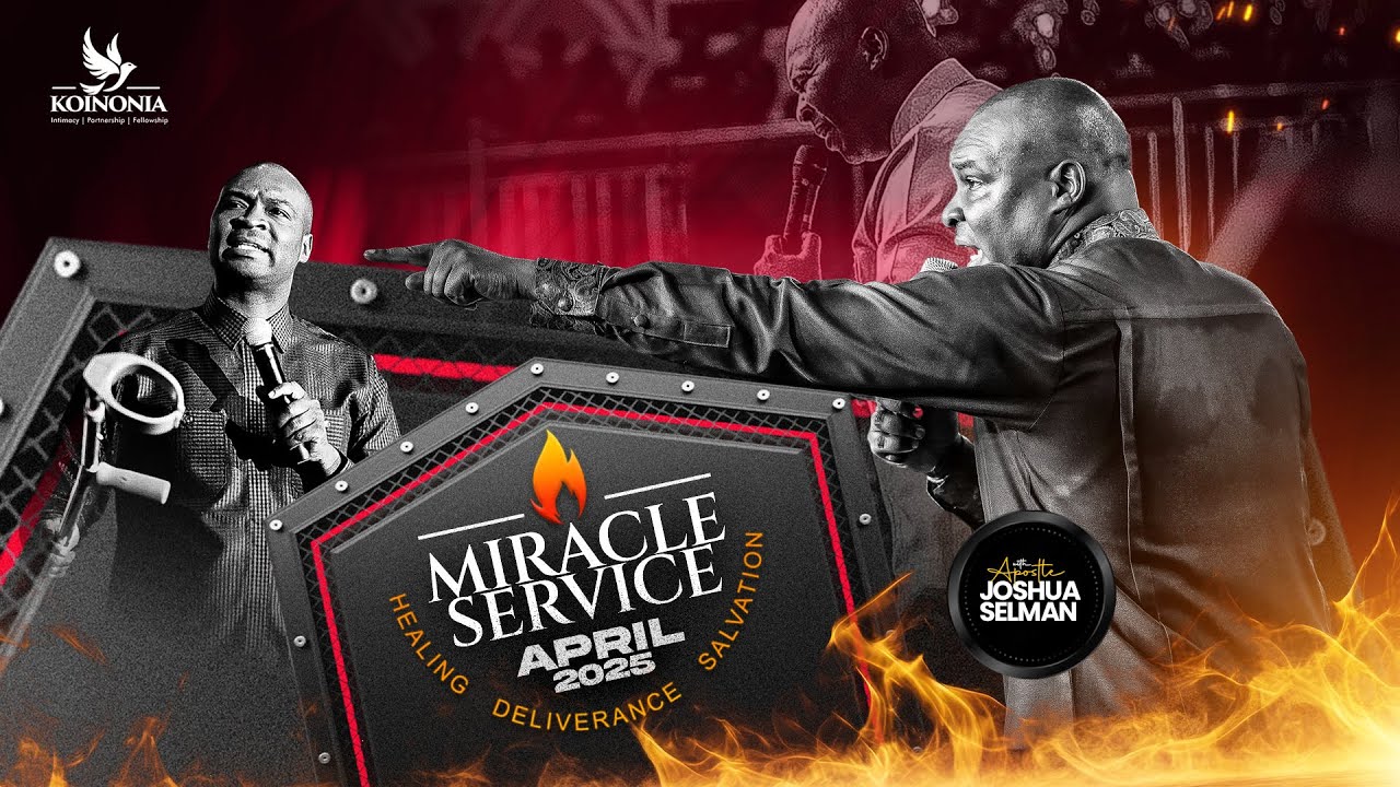 APRIL 2025 MIRACLE SERVICE (PRAYER SESSION) WITH APOSTLE JOSHUA SELMAN ||27||04||2025