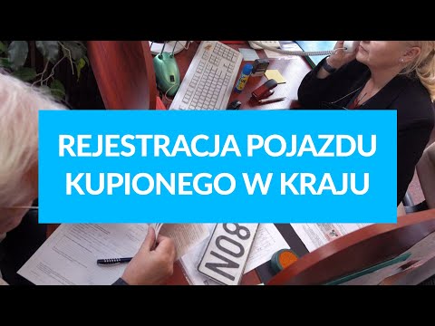 Wideo: Jak Ponownie Zarejestrować Samochód Dla żony