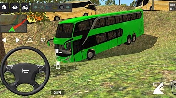 euro coach bus simulator 🥹🚌|| new coach bus simulator part- 15 Android gameplay