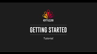 Getting Started with Emaze!