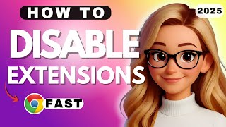 How to Disable Extensions in Google Chrome