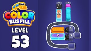 Color Bus Fill level 53 walkthrough solution 