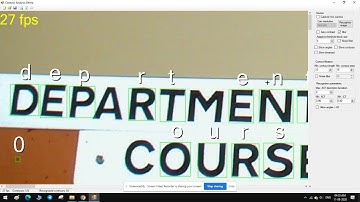 Text Recognition Using Contour Analysis