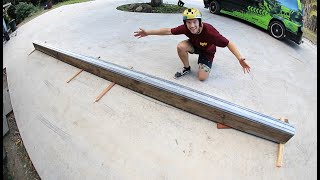 Making A 20 Foot Grind Rail