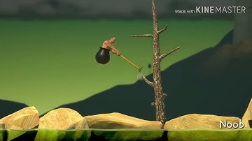 Getting over it noob vs pro vs hacker