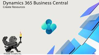 Business Central — Create Resources