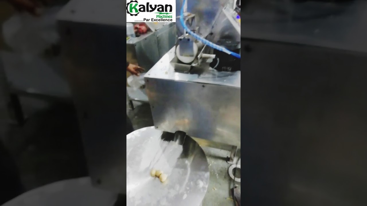 Besan Laddu Making Machine -Kalyan Machines - YouTube
