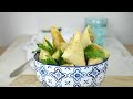 Triángulos crujientes de verduras y patata con pasta brick ¡Facilisimos!
