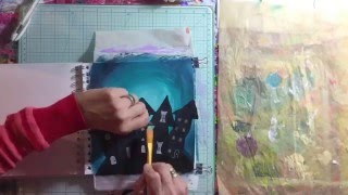 Art Journal Prompts Page 2 - Silhouette
