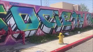 Hitting The Streets - Los Angeles Graffiti - Is The World Ending ? May 2023 #graffiti #grafflifela
