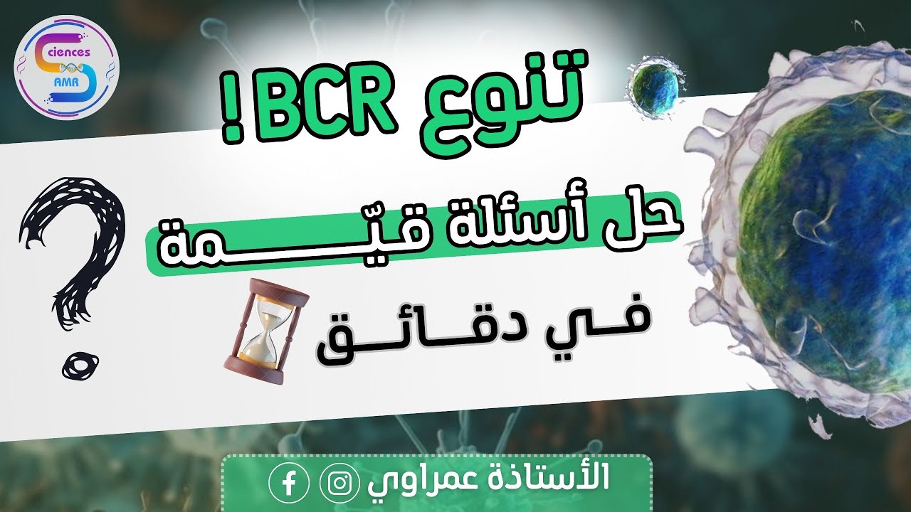 ما سبب 🤔تنوع ال BCR بين لمات ال LB 🧬!؟ | مناعة🦠 للبكالوريا🥇