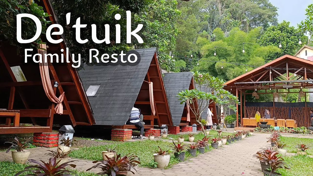 De Tuik Resto & Wedding Venue 🌹 Kulineran Sunda, Banyak Menunya, Luas Tempatnya‼️