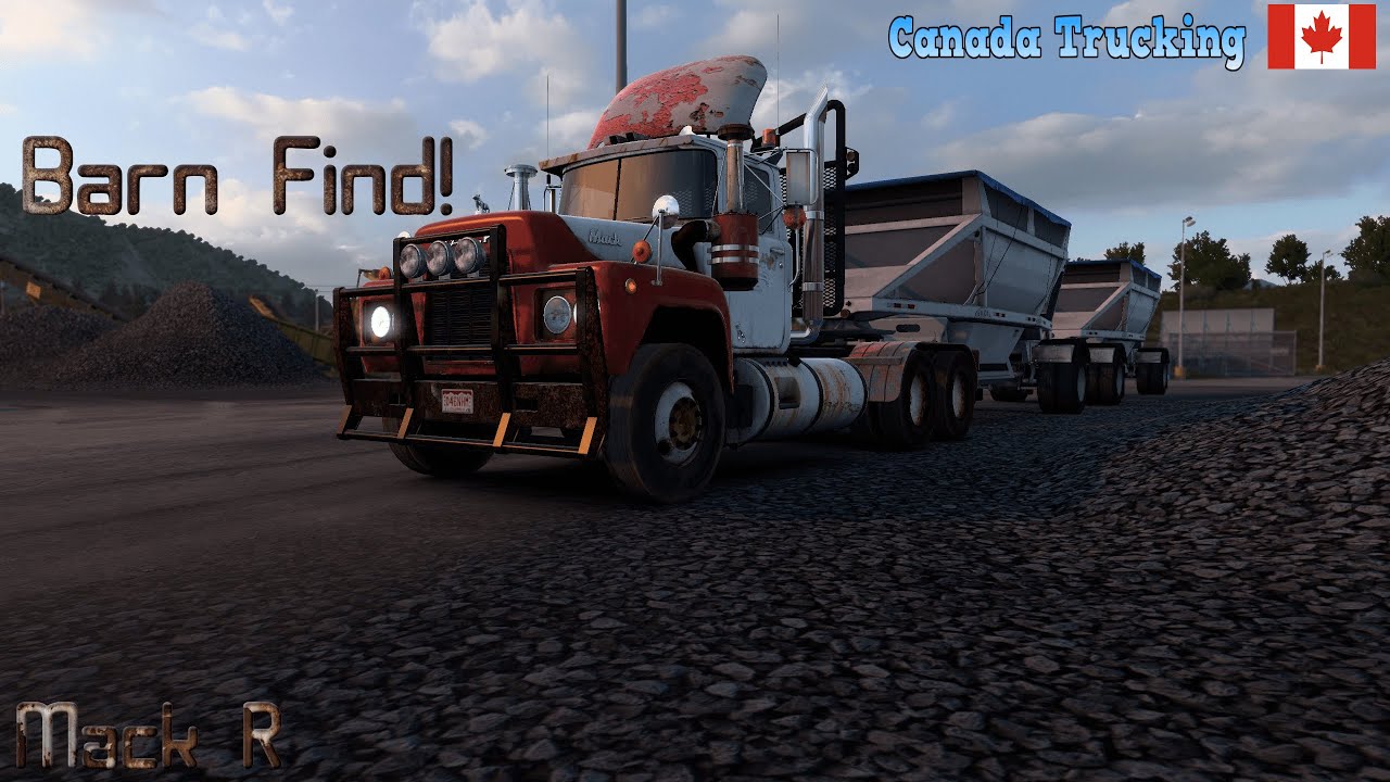 Barn Find! (Mack R) Trucking in Canada