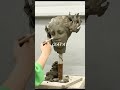 【藝大彫刻】ビーナスと金魚の塑像【合格作品再現】#美術予備校 #東京藝術大学 #美術#粘土 #ショナビ