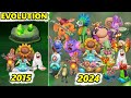 Cave island evolution  full song  my singing monsters dawn of fire