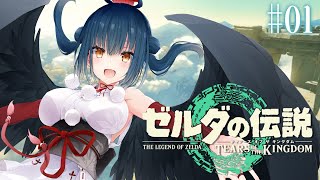【ゼルダの伝説TotK】# 1 ¦ 空まで冒険しにいけるってｺﾄ！？【にじさんじ/山神カルタ】
