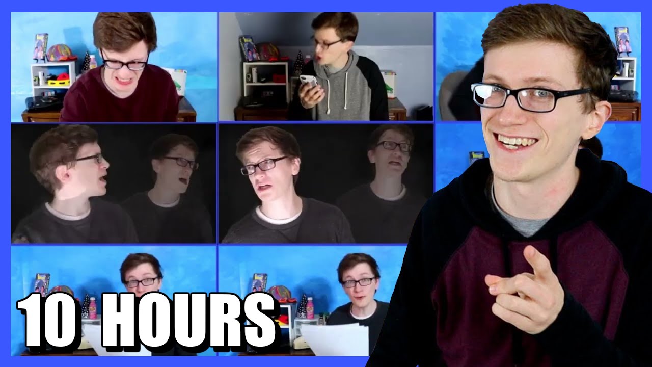 10 HOURS of scott is up all night to get lucky YTPMV - Scott The Woz ...