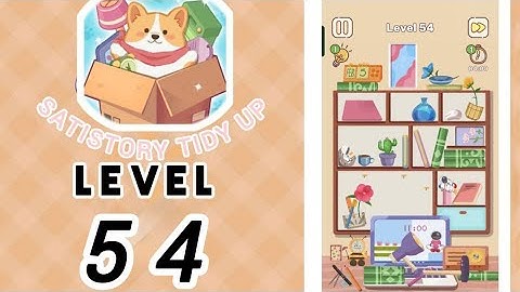 Satistory Tidy Up Level 54 Solution Walkthrough