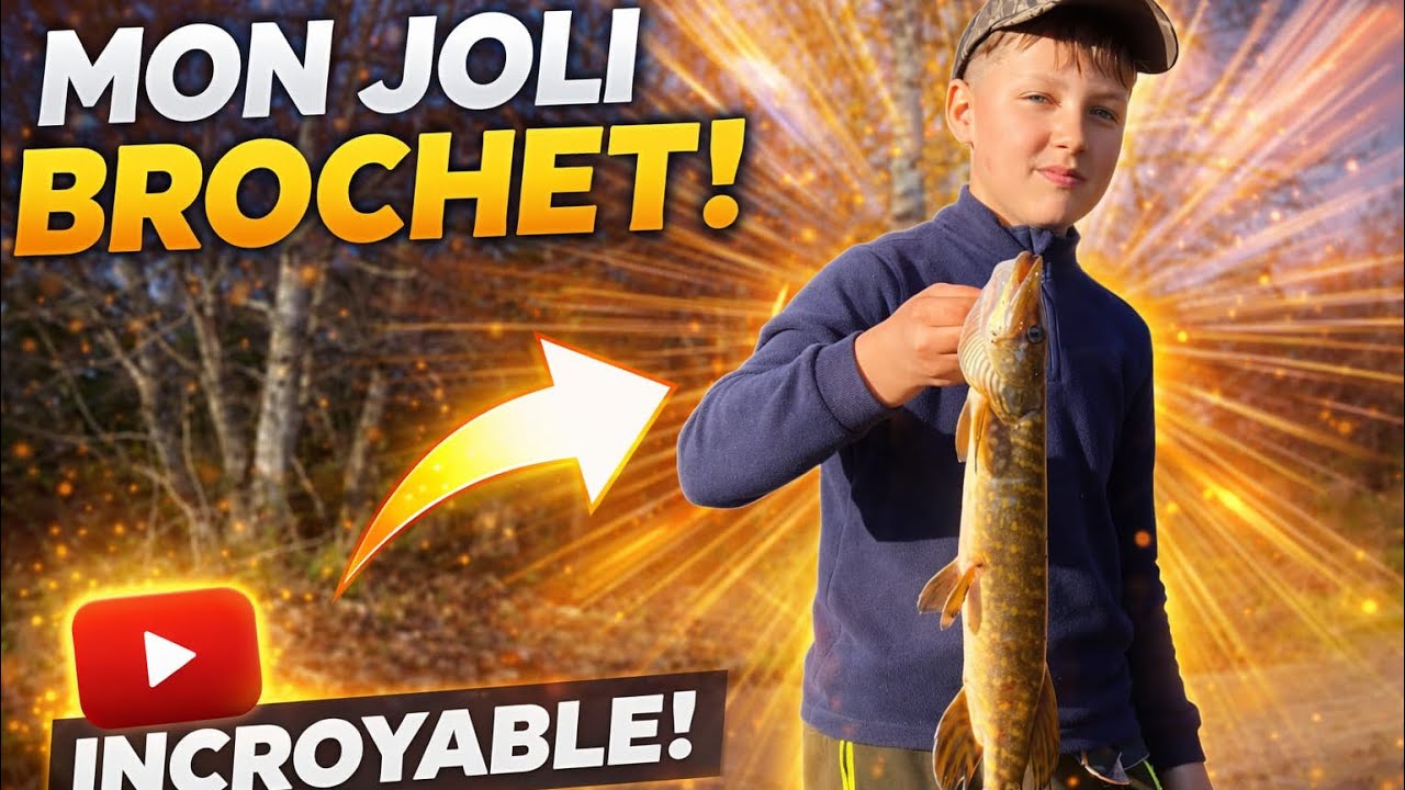 Notre première session de pêche 