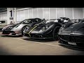 SECRET $150M Supercar Car Park!! Zonda HP Barchetta, 250 GTO..