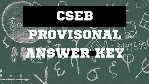 CSEB  JUNIOR CLERK/ CASHIER PROVISIONAL ANSWER KEY 1038/2023