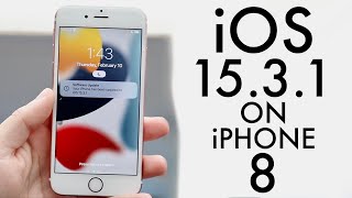 iPhone 8 ゴールド iOS 15.3.1 iFace付WOLVERINE 1000mile boots